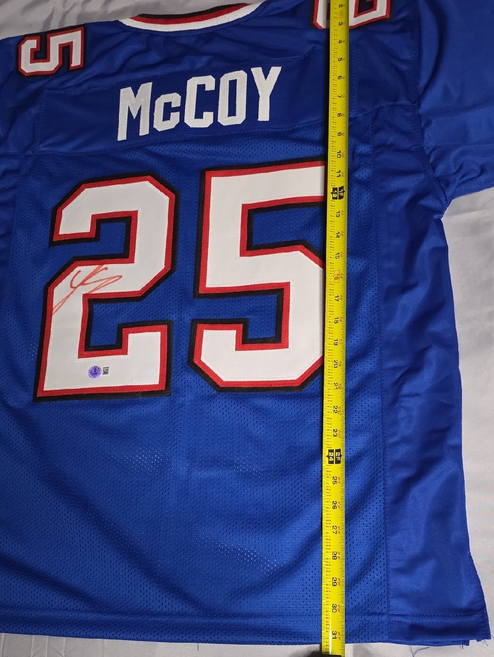 LeSean McCoy Autograhed Football Jersey - Picture 6 of 6